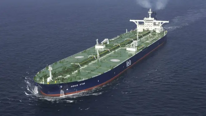 ناقلة نفط سعودية