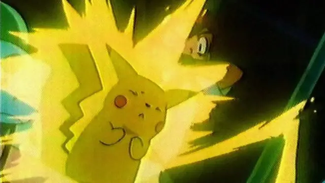 This is what Pikachu looked like in 1997 when it was first on TV