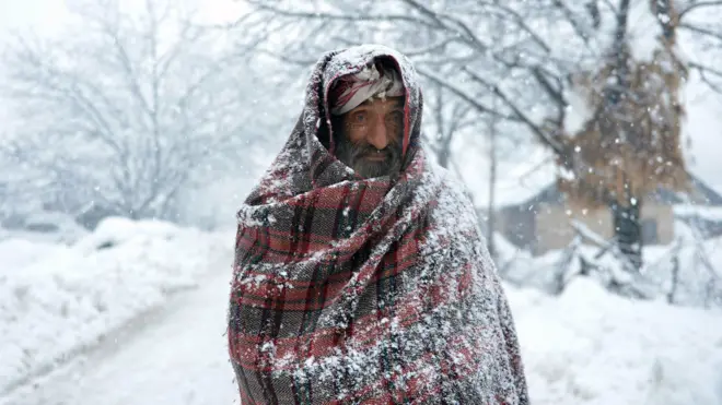 На Пакистан и Афганистан обрушились тяжелые снегопады