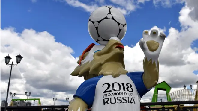 Di mascot for di Russia World Cup