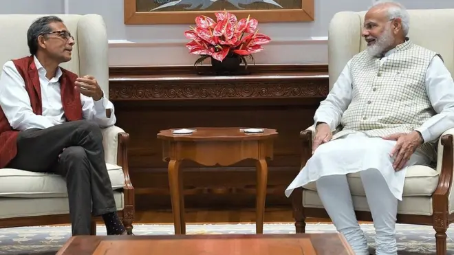 अभिजीत बनर्जी, नरेंद्र मोदी