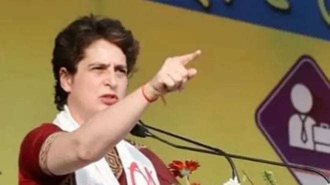 कांग्रेस नेता प्रियंका गाँधी