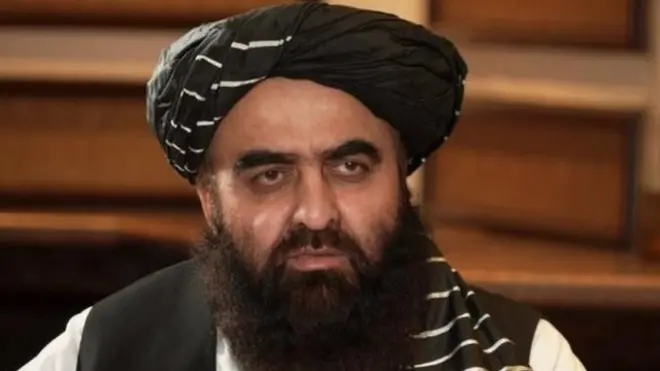 तालिबान सरकार के अंतरिम विदेश मंत्री अमीर ख़ान मुत्तक़ी