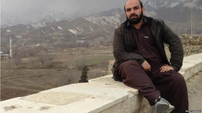 बिलाल सरवरी 2014 में अफ़ग़ानिस्तान के पाग़मान में