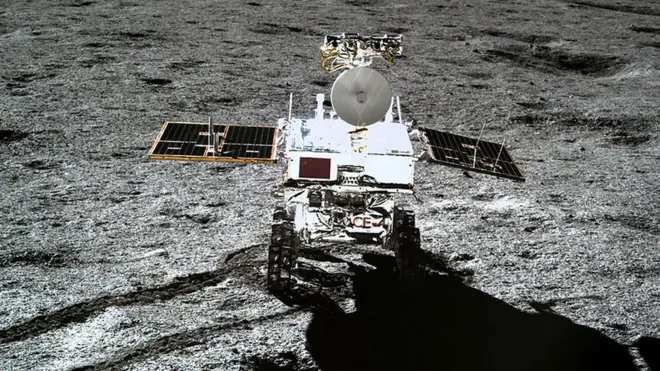 The Chang'e-4 rover has been exploring Von Kármán crater since January this year