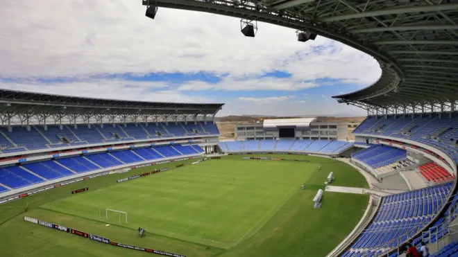 Un stade a Luanda en Angola