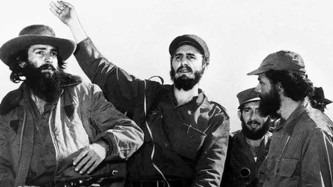 Lực lượng của Castro tiến vào Havana năm 1959