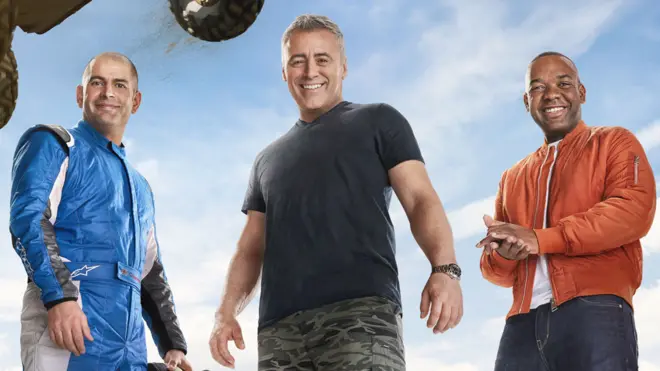Top Gear: Chris Harris, Matt LeBlanc and Rory Reid