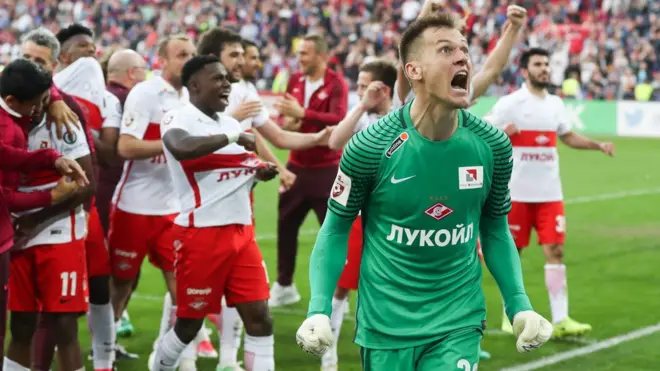 Игроки "Спартака"