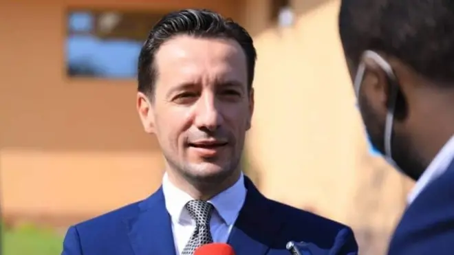 Luca Attanasio ambasaderi wa Italy muri DR Congo