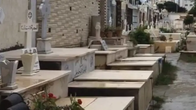 A cemetery in Alexandria