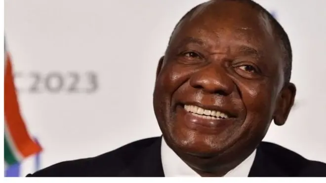Rais wa Afrika kusini Cyril Ramaphosa