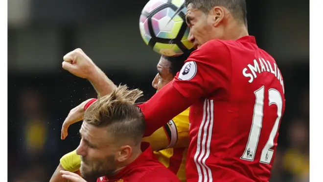 Chris Smalling dan Luke Shaw