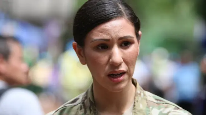 เรืออากาศเอกหญิง เจสสิกา เทท ของสหรัฐฯ