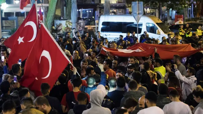 Rotterdam'da protesto