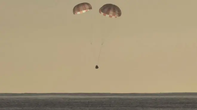 З МКС прилетіли зразки досліджень