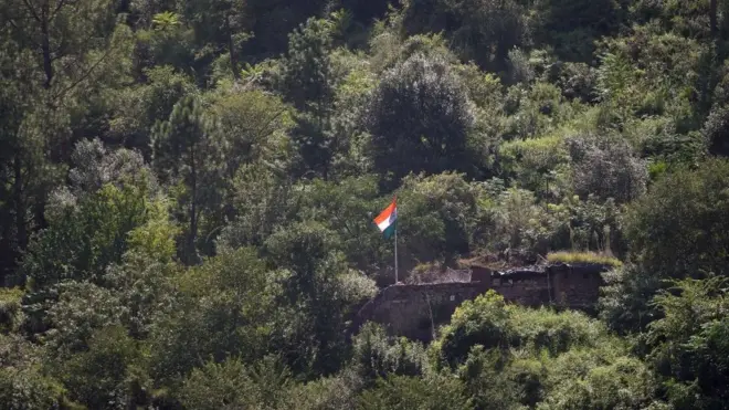 لائن آف کنٹرول پر انڈین چوکی