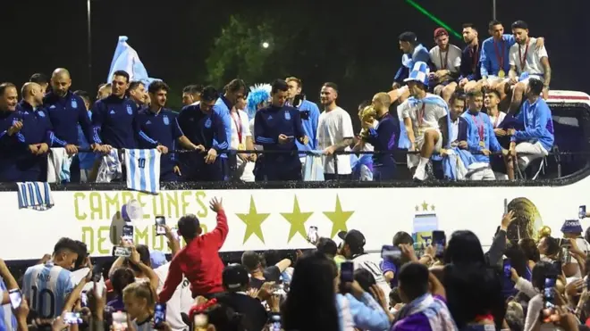 Celebrations in Buenos Aries