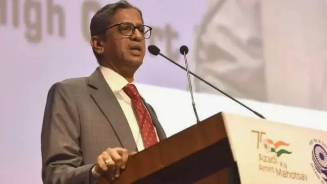 భారత ప్రధాన న్యాయమూర్తి జస్టిస్ ఎన్వీ రమణ