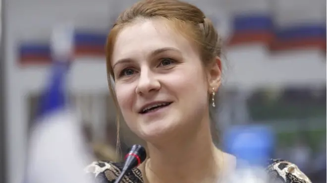 Maria Butina was offered the job by Russian High Commissioner for Human Rights