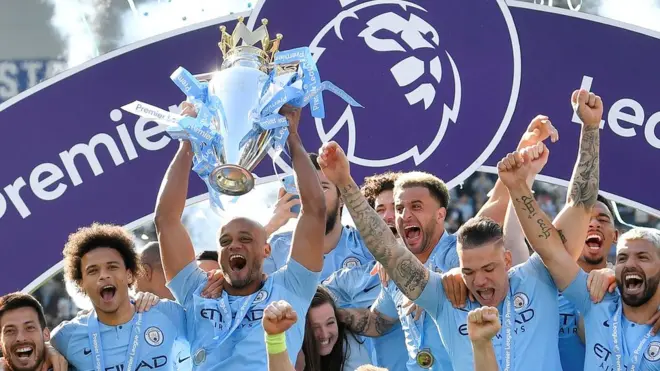 مانشستر سيتي توج بلقب البطولة للعام الثاني على التوالي