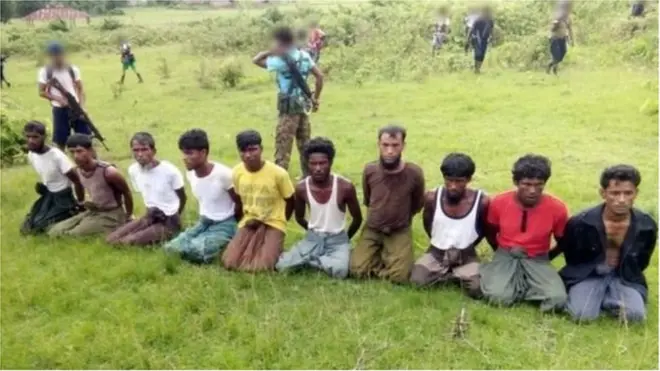 ရိုက်တာဘက်က ရရှိခဲ့တဲ့ အသတ်ခံရတဲ့ ရွာသားများပုံ