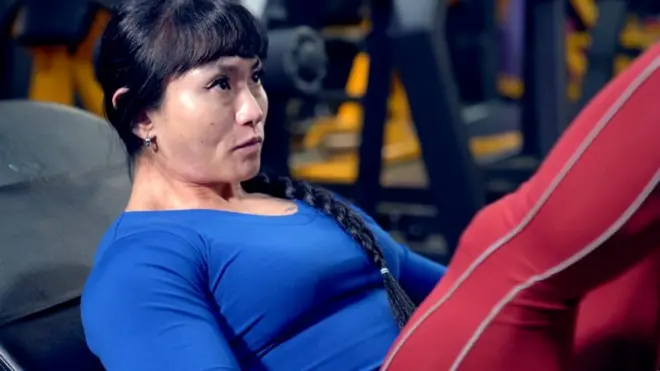 "여자 보디빌더 김춘리가 아닌 그냥 보디빌더로 김춘리로 참가했기 때문에 정말 최선을 다했어요."