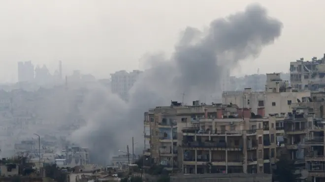 Операция по освобождению Алеппо от повстанцев началась три недели назад