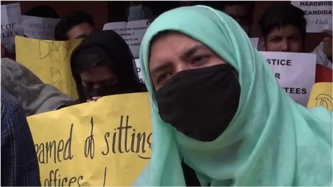 KASHMIR UNEMPLOYMENT