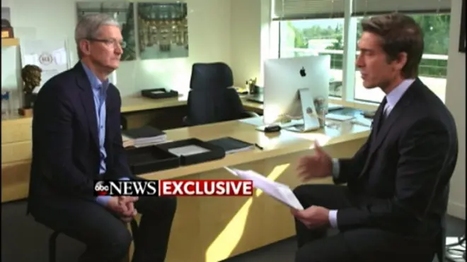 アップルCEOインタビュー　ロック解除拒否を擁護