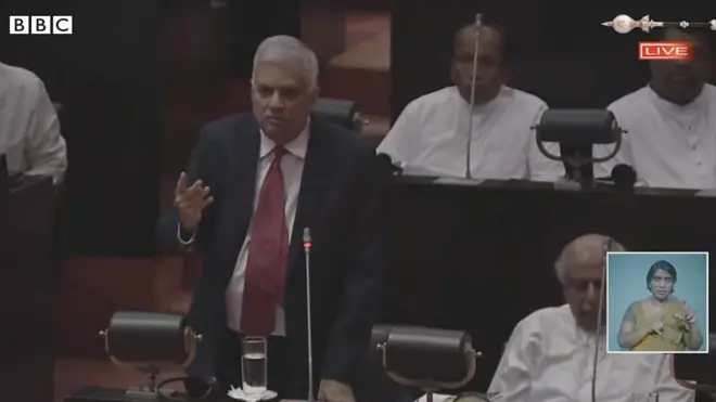 IMF ගිවිසුම තවමත් හෙළි කළ නොහැකි බව ජනාධිපති පාර්ලිමේන්තුවේදී කියයි