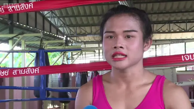 Трансгендер на ринге: наравне с мужчинами