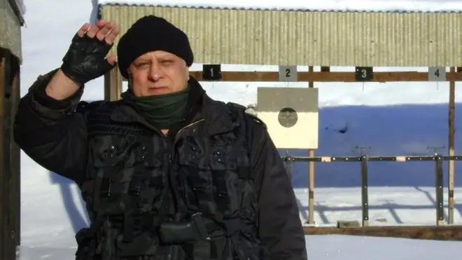 Удодов на стрельбище