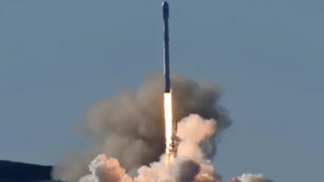 При запуске Falcon 9 все пошло по плану