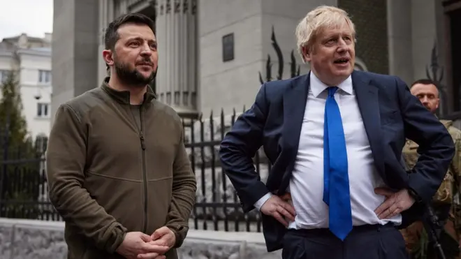 Джонсон і Зеленський