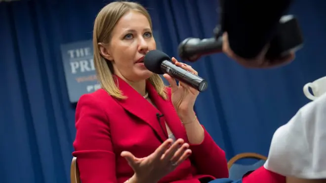 Собчак в США