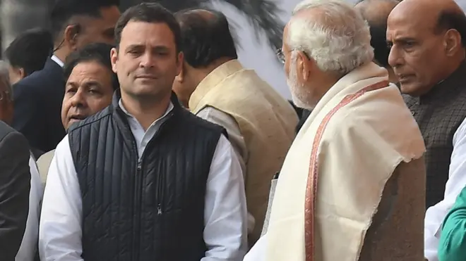 राहुल गांधी और नरेंद्र मोदी