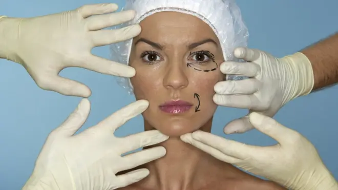 คนเตรียมตัวทำศัลยกรรมตา