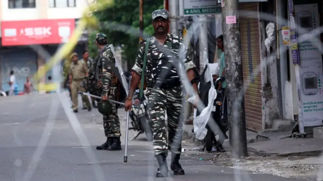 انڈیا کے زیر انتظام کشمیر