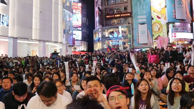 台灣此次大選合資格的投票人數高達1950萬人。