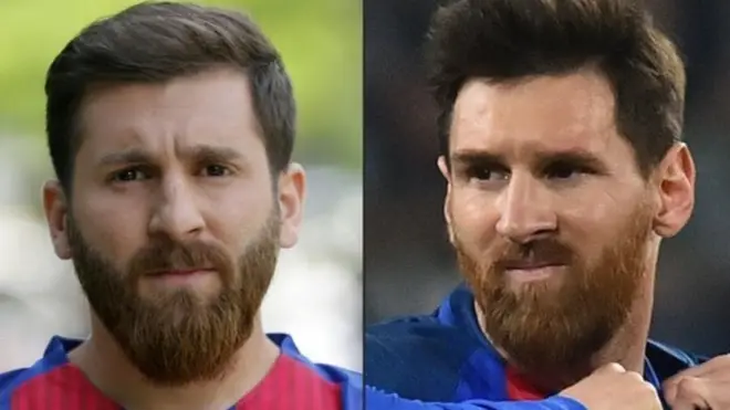 ان میں رضا کون ہے اور میسی کون، اس کا فیصلہ ہم آپ پر چھوڑتے ہیں