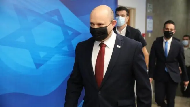 عکس آرشیوی از نفتالی بنت در سفری به واشنگتن