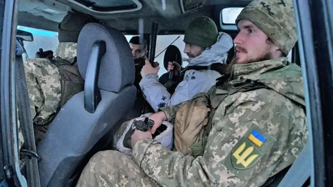 Вашингтон иддаосича, сохта видеода Украина шарқида русларга ҳужум қилган Украина ҳарбийлари кўринади.