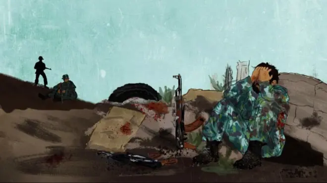 सिरियालीको रेखाचित्र