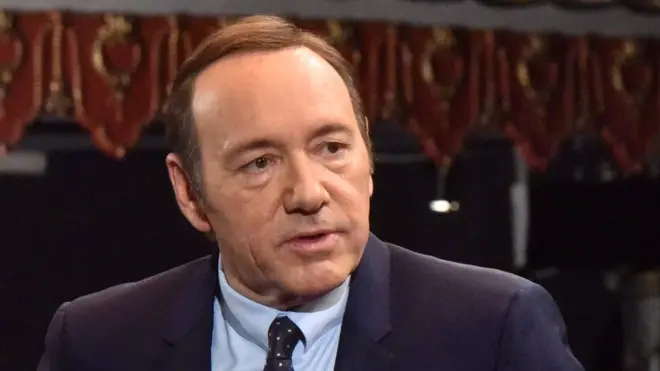 Kevin Spacey, hablando con la BBC en 2015