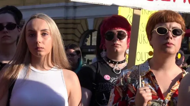 Žene na protestu u Rijeci