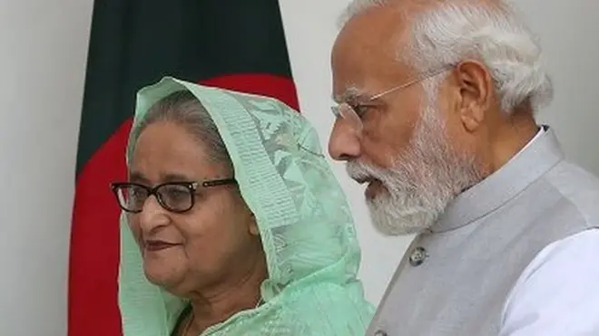 مودی، حسینہ واجد