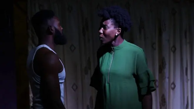 Husband and wife actors wey dey quarrel