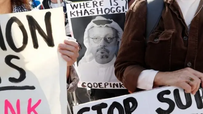 ስእሊ ካሾሂ ዝሓዙ ተቓወምቲ ኣብ ኣሜሪካ፡ ዲሲ