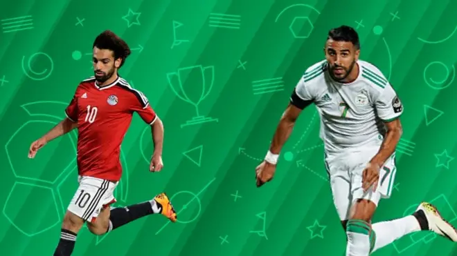 رياض محرز ومحمد صلاح